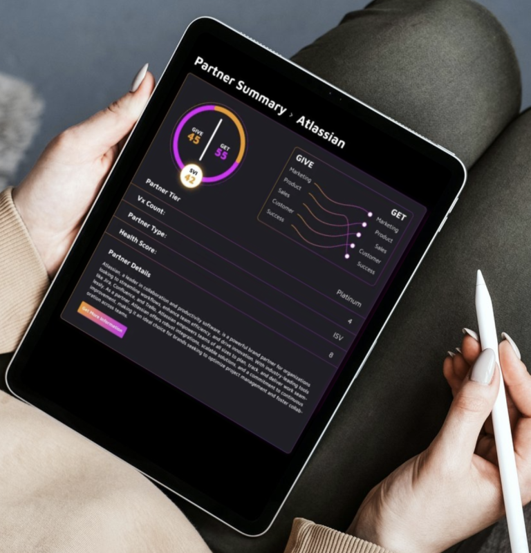 Partner Value ipad mockup